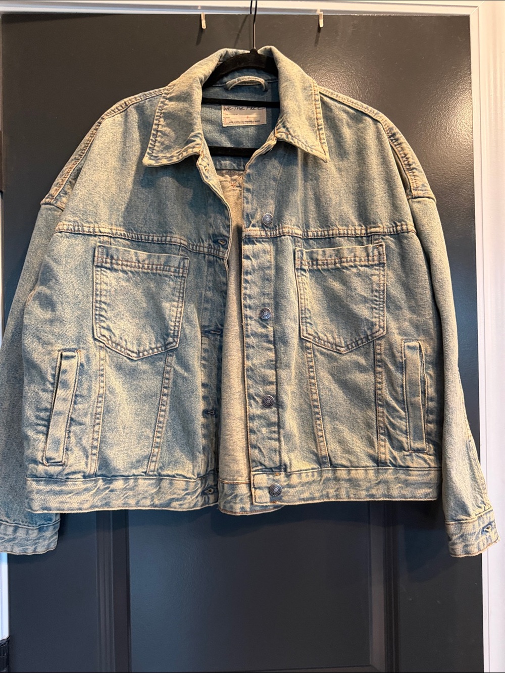 We the Free Vintage style denim jacket
